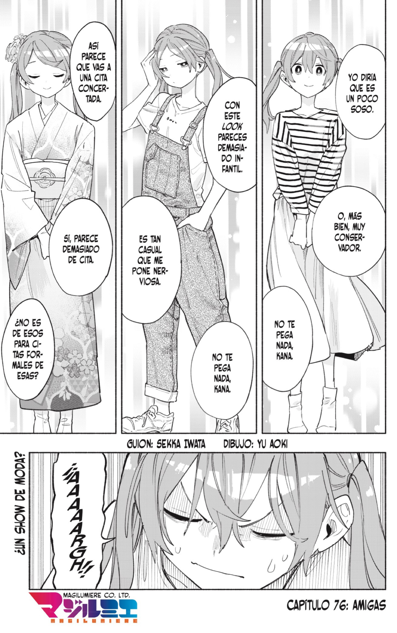Read Kabushiki Gaisha Magi Lumiere ES Manga Online