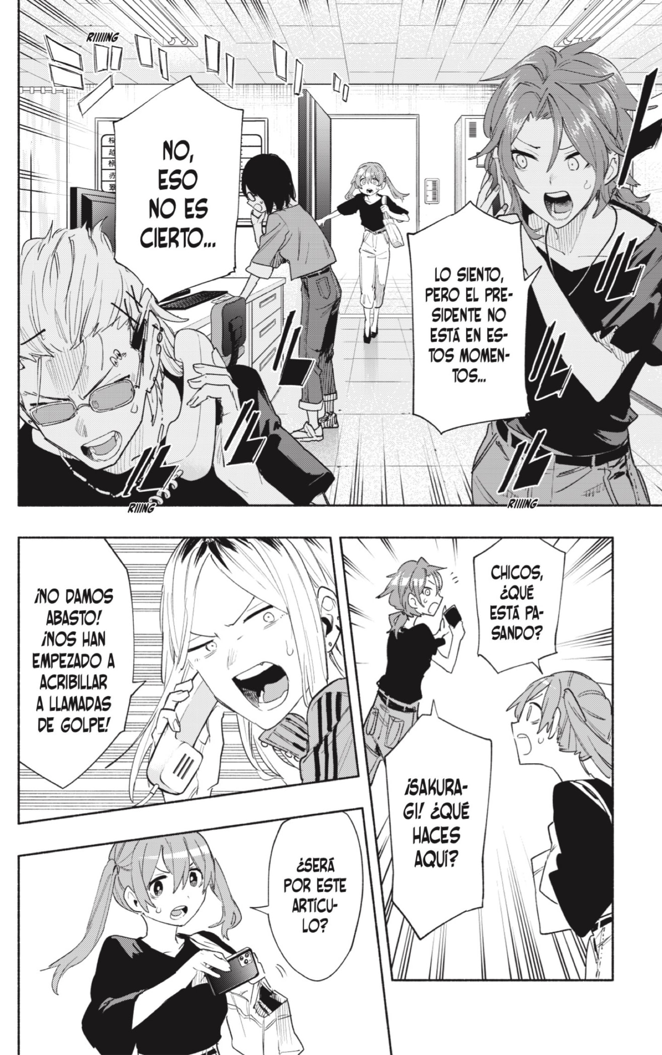 Read Kabushiki Gaisha Magi Lumiere ES Manga Online