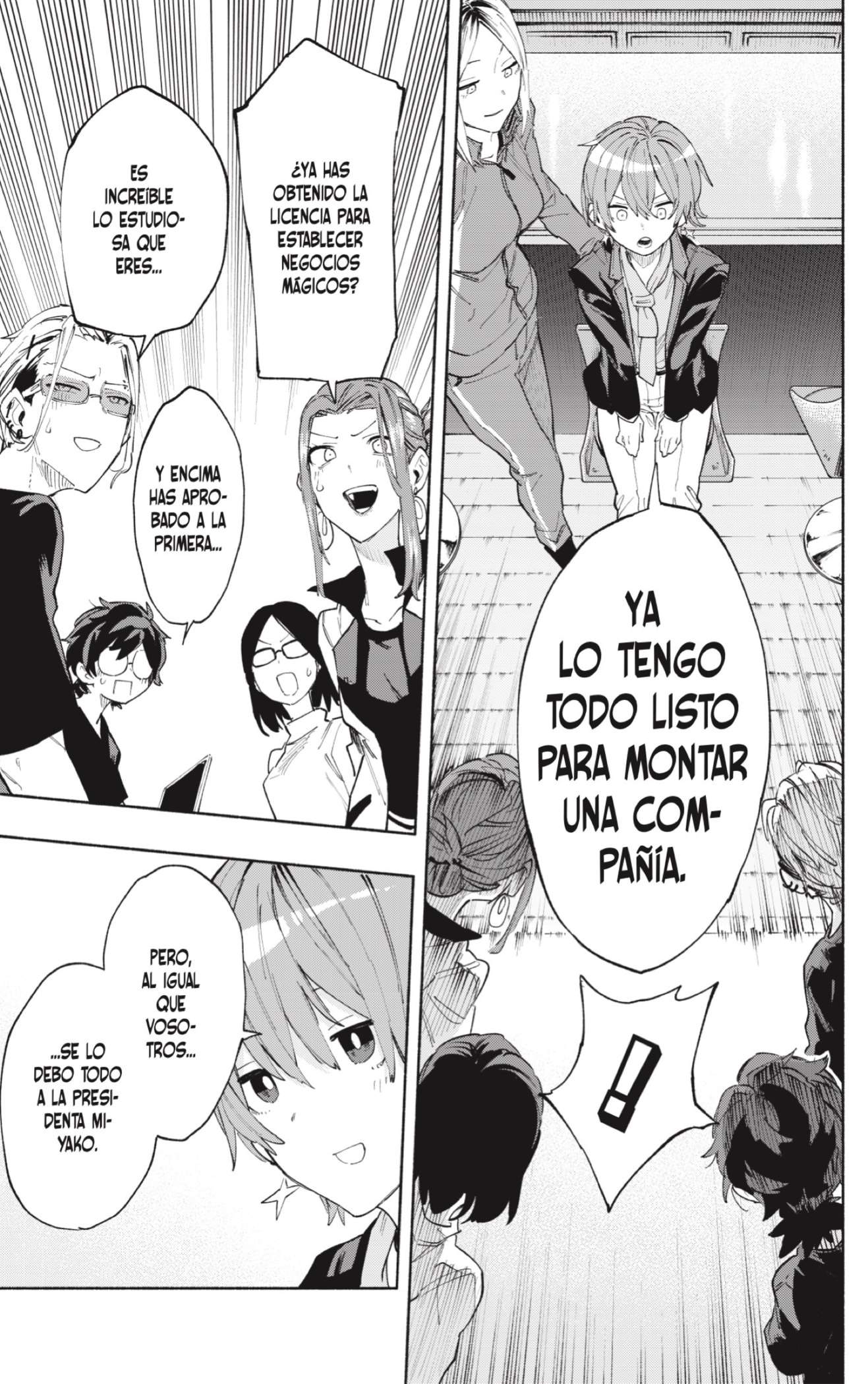 Read Kabushiki Gaisha Magi Lumiere ES Manga Online