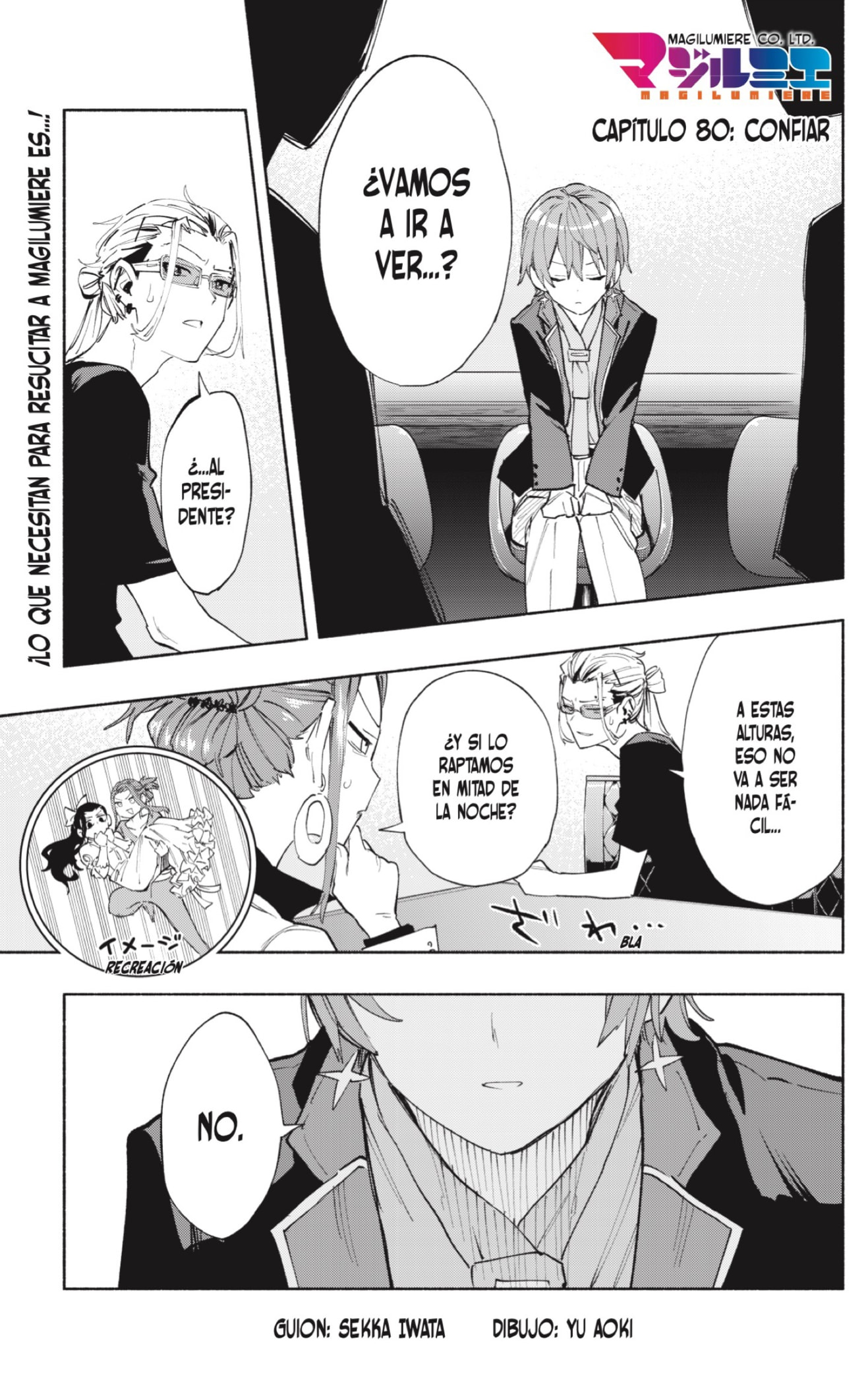 Read Kabushiki Gaisha Magi Lumiere ES Manga Online