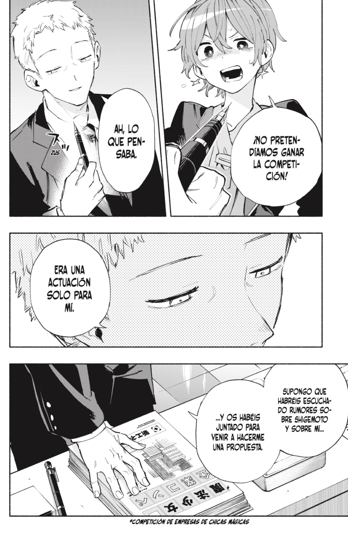 Read Kabushiki Gaisha Magi Lumiere ES Manga Online