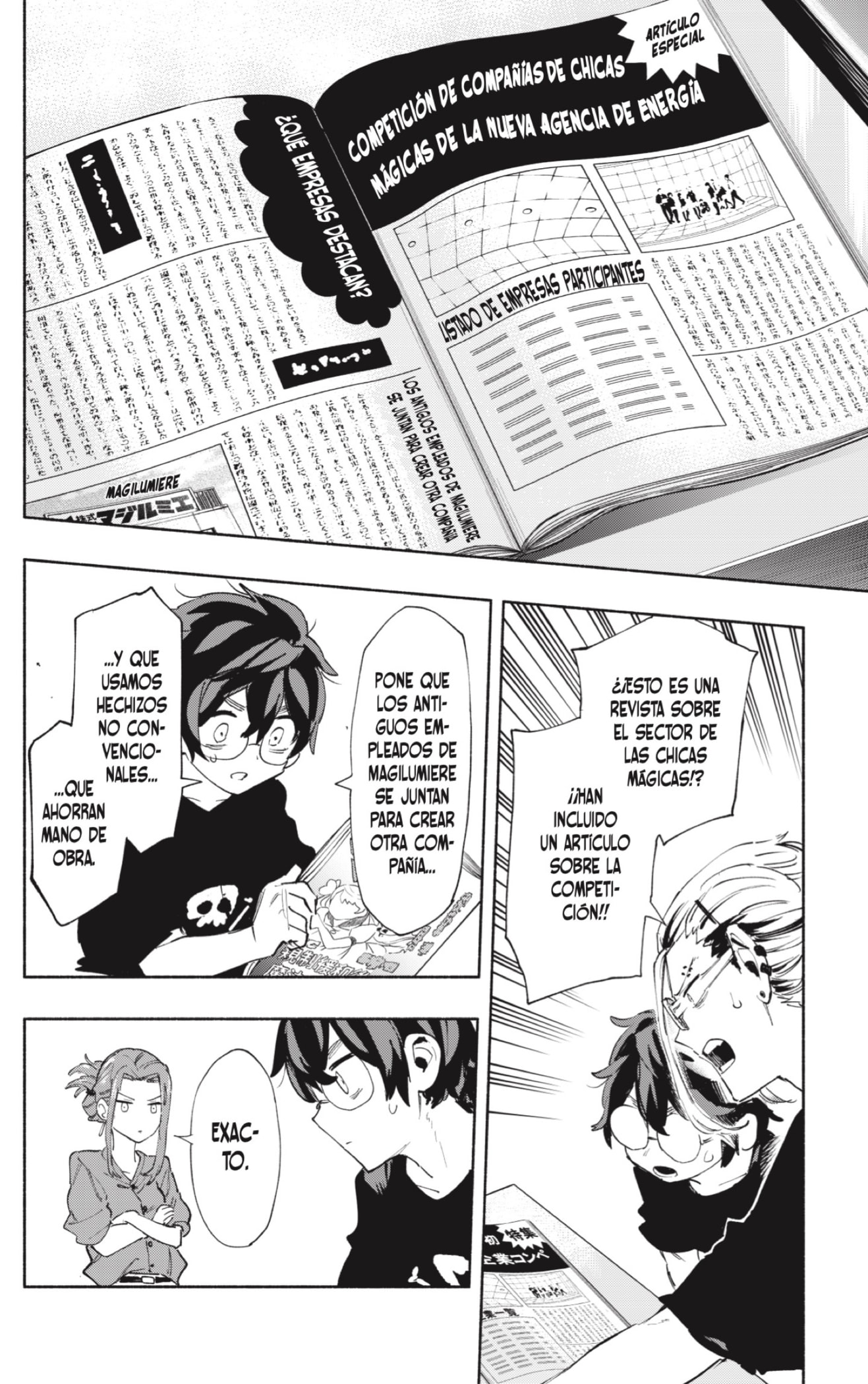 Read Kabushiki Gaisha Magi Lumiere ES Manga Online