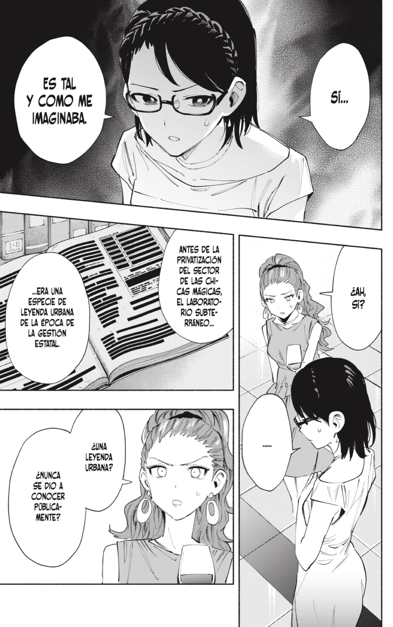 Read Kabushiki Gaisha Magi Lumiere ES Manga Online