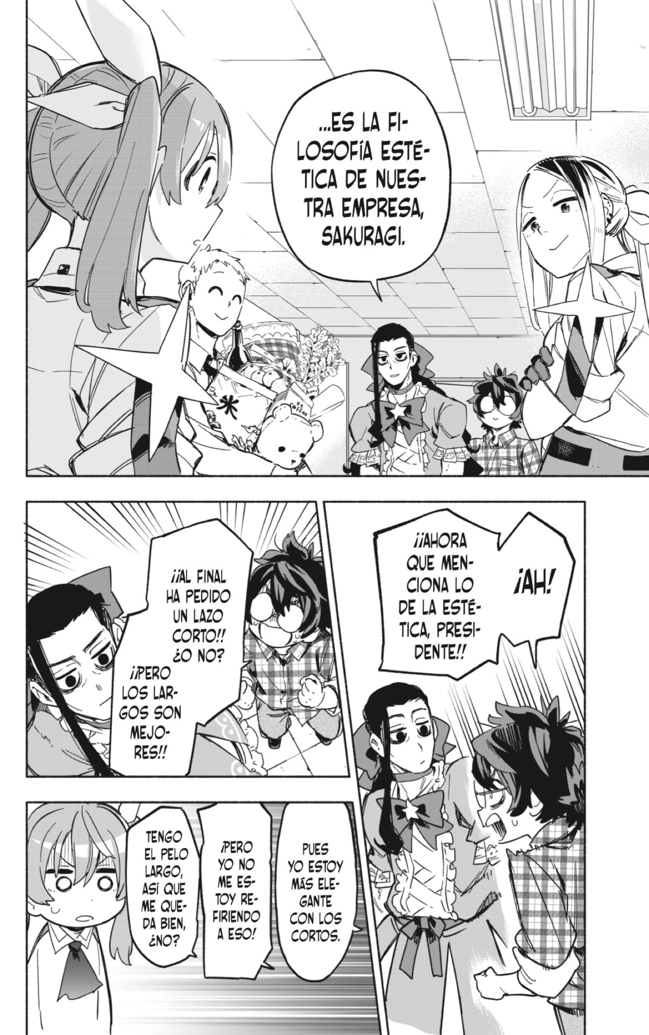 Read Kabushiki Gaisha Magi Lumiere ES Manga Online
