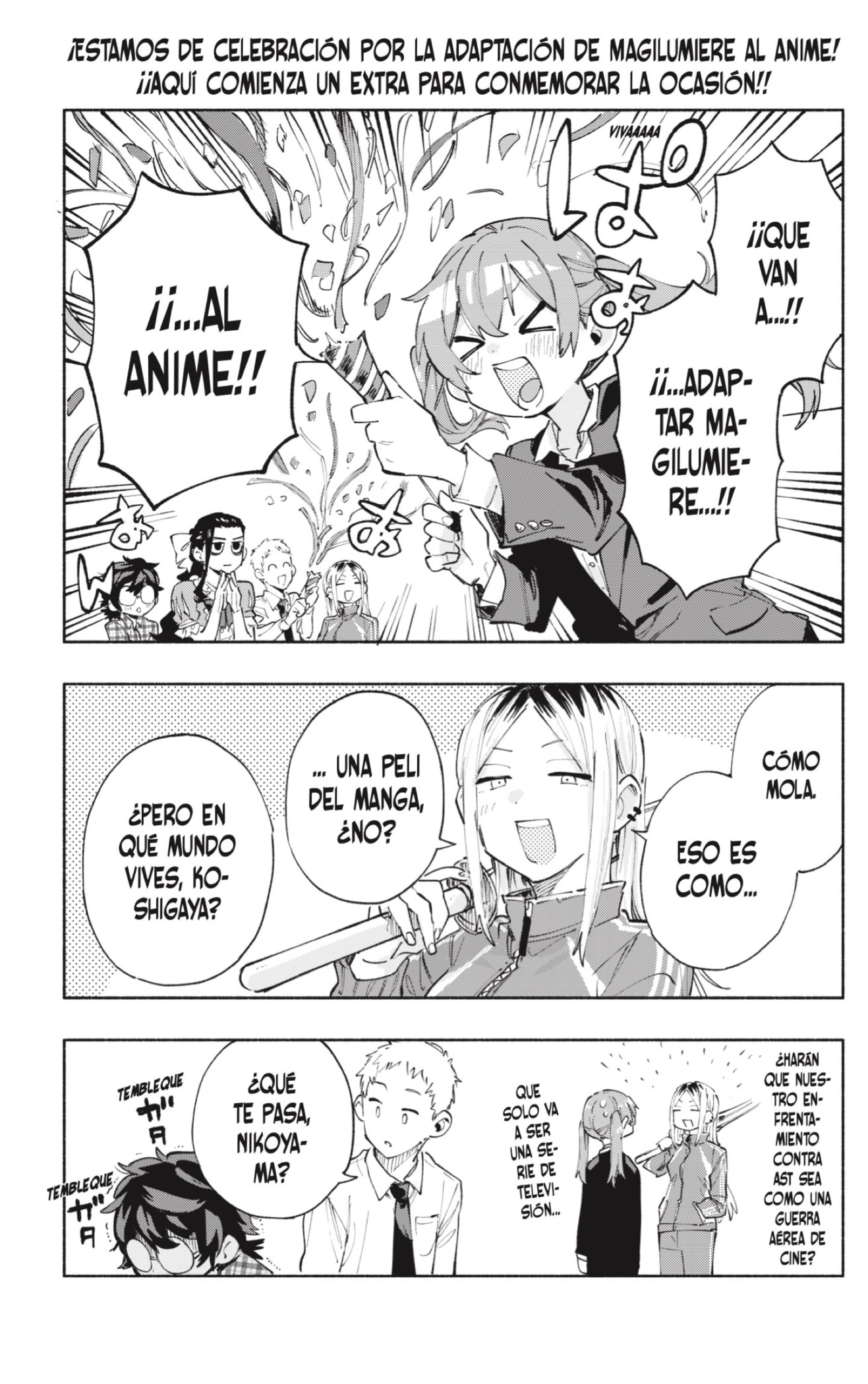 Read Kabushiki Gaisha Magi Lumiere ES Manga Online