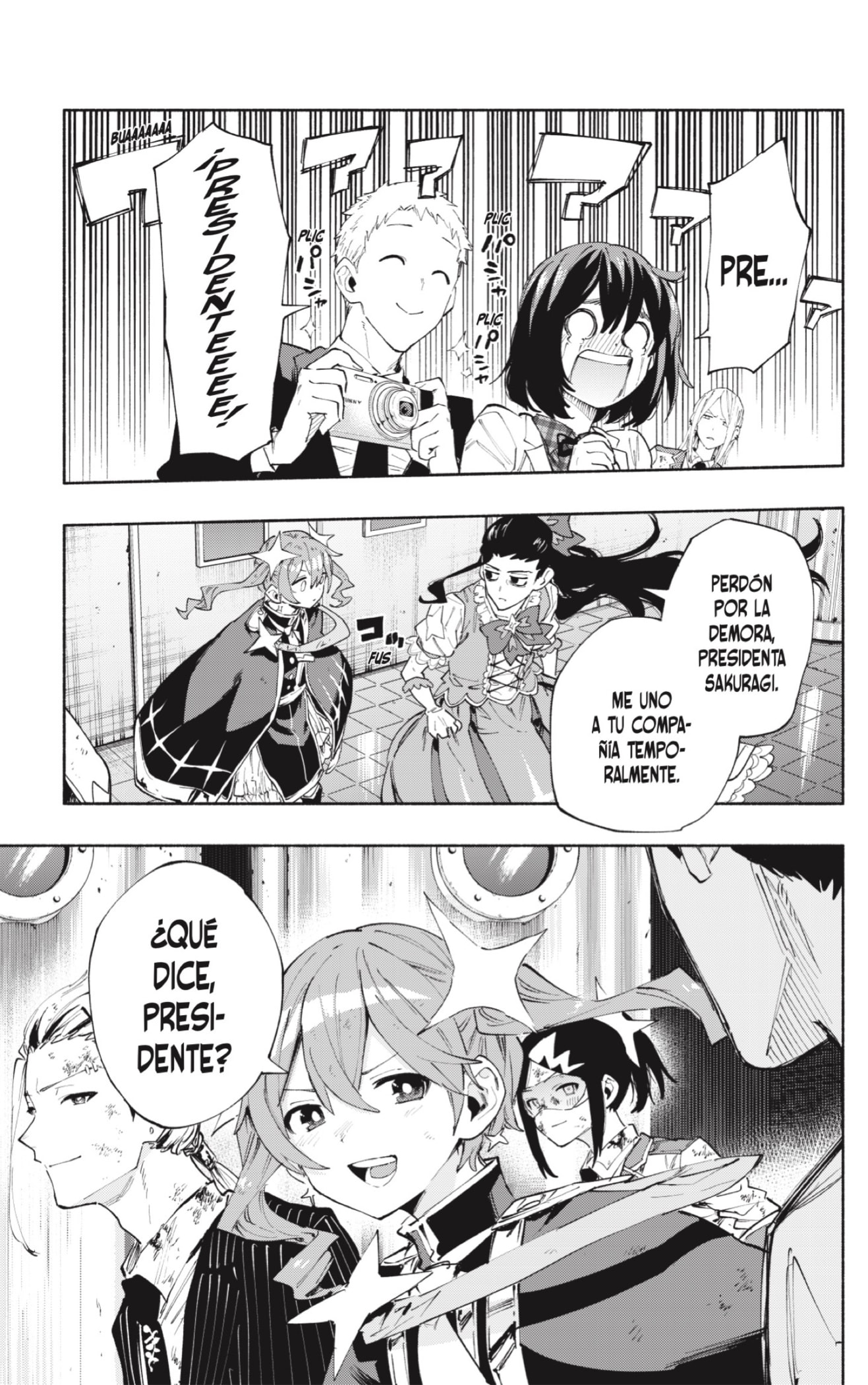 Read Kabushiki Gaisha Magi Lumiere ES Manga Online