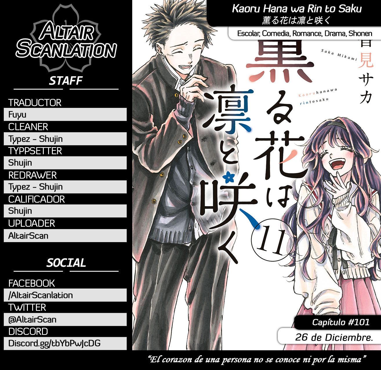 Read Kaoru Hana Wa Rin To Saku ES Manga Online