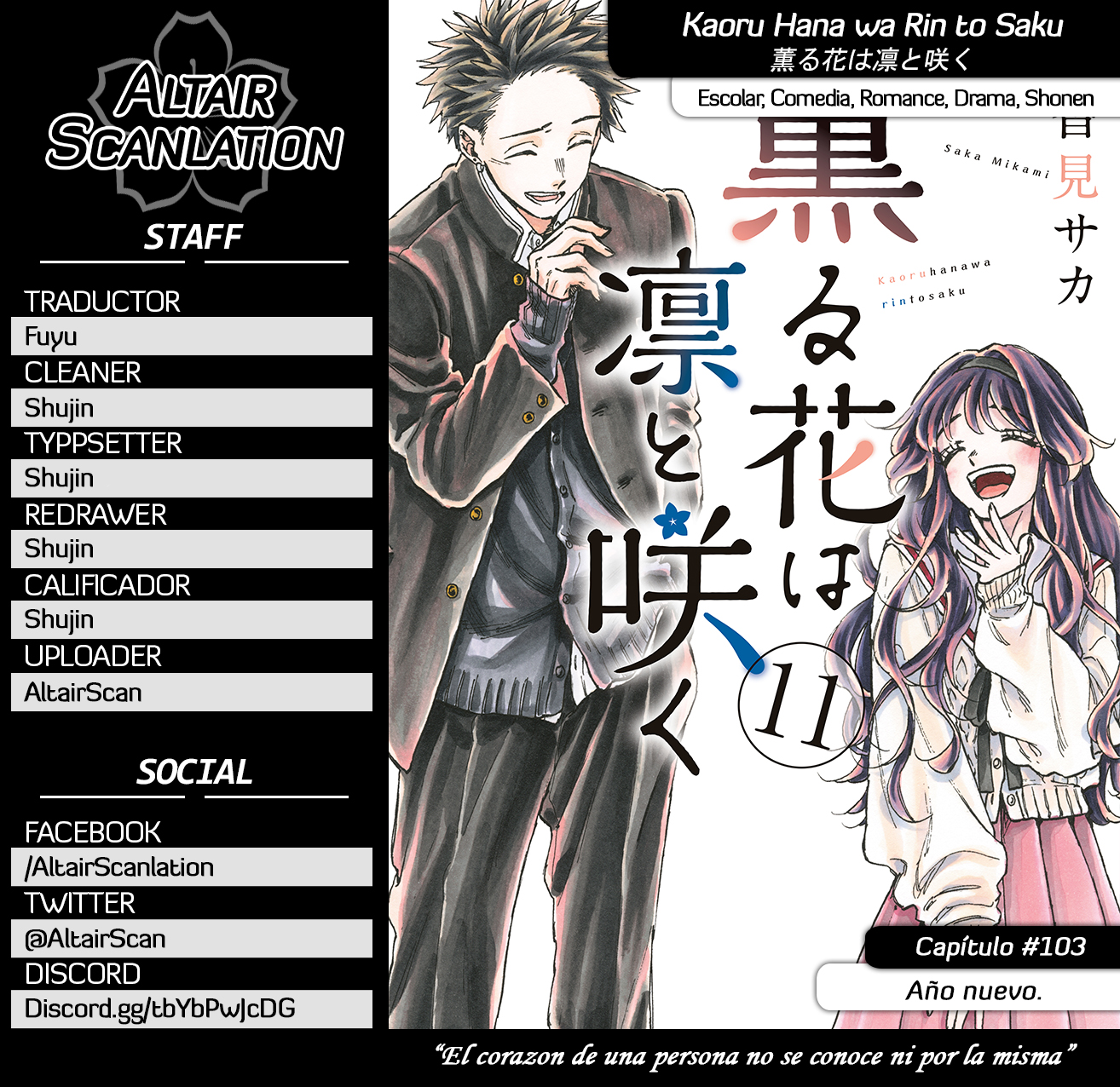 Read Kaoru Hana Wa Rin To Saku ES Manga Online