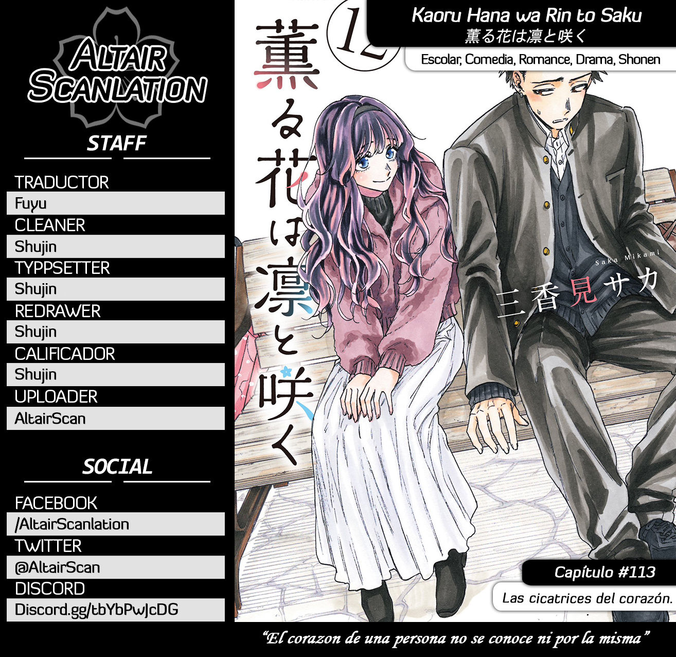 Read Kaoru Hana Wa Rin To Saku ES Manga Online