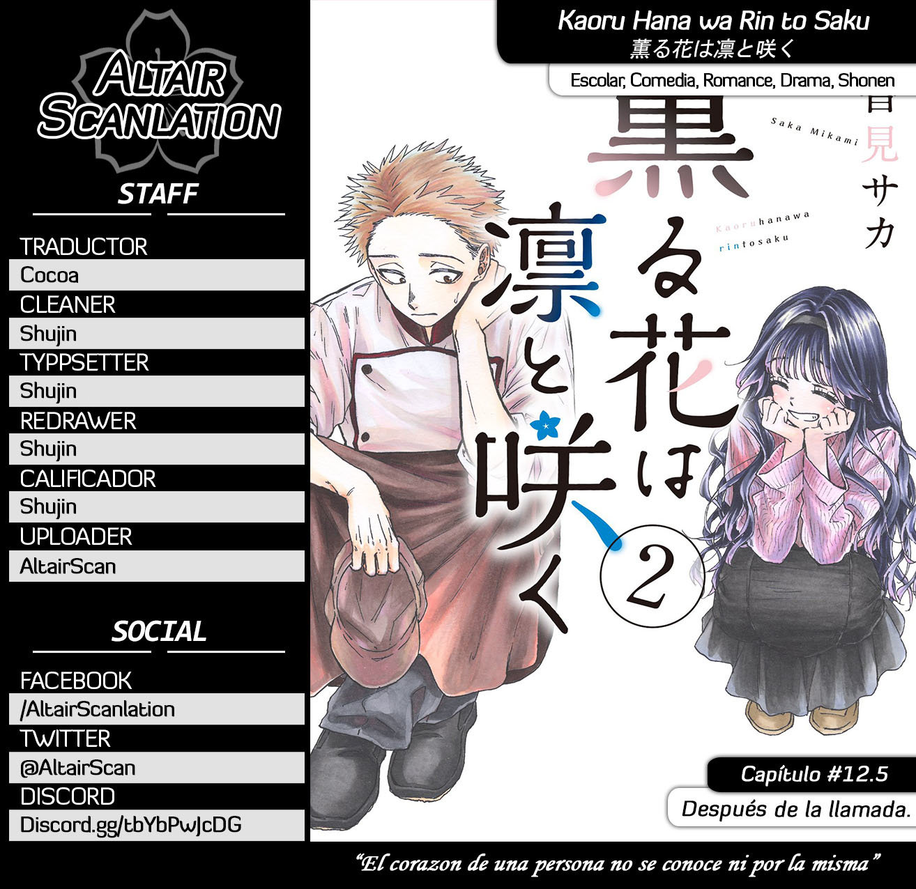 Read Kaoru Hana Wa Rin To Saku ES Manga Online