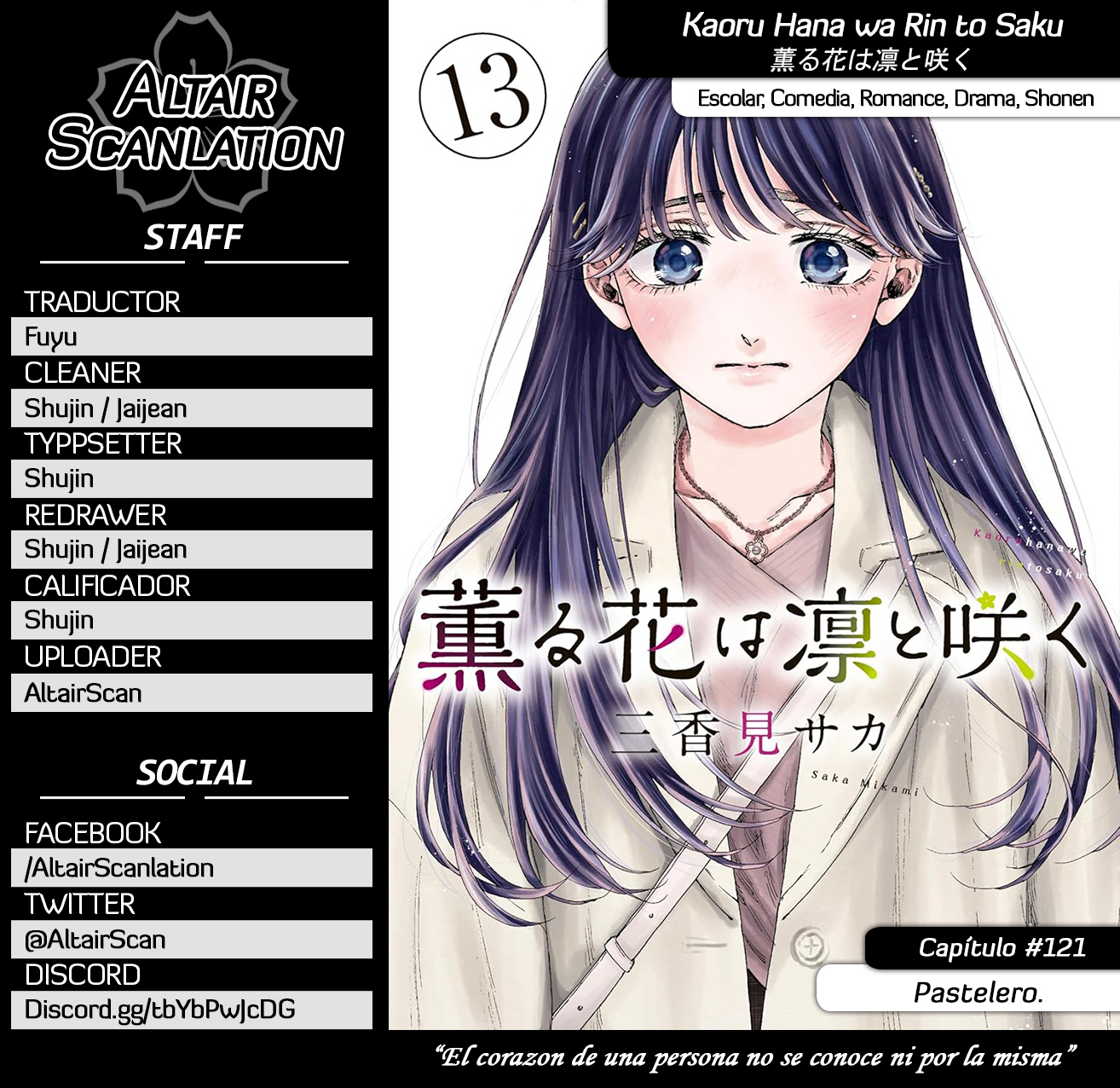 Read Kaoru Hana Wa Rin To Saku ES Manga Online