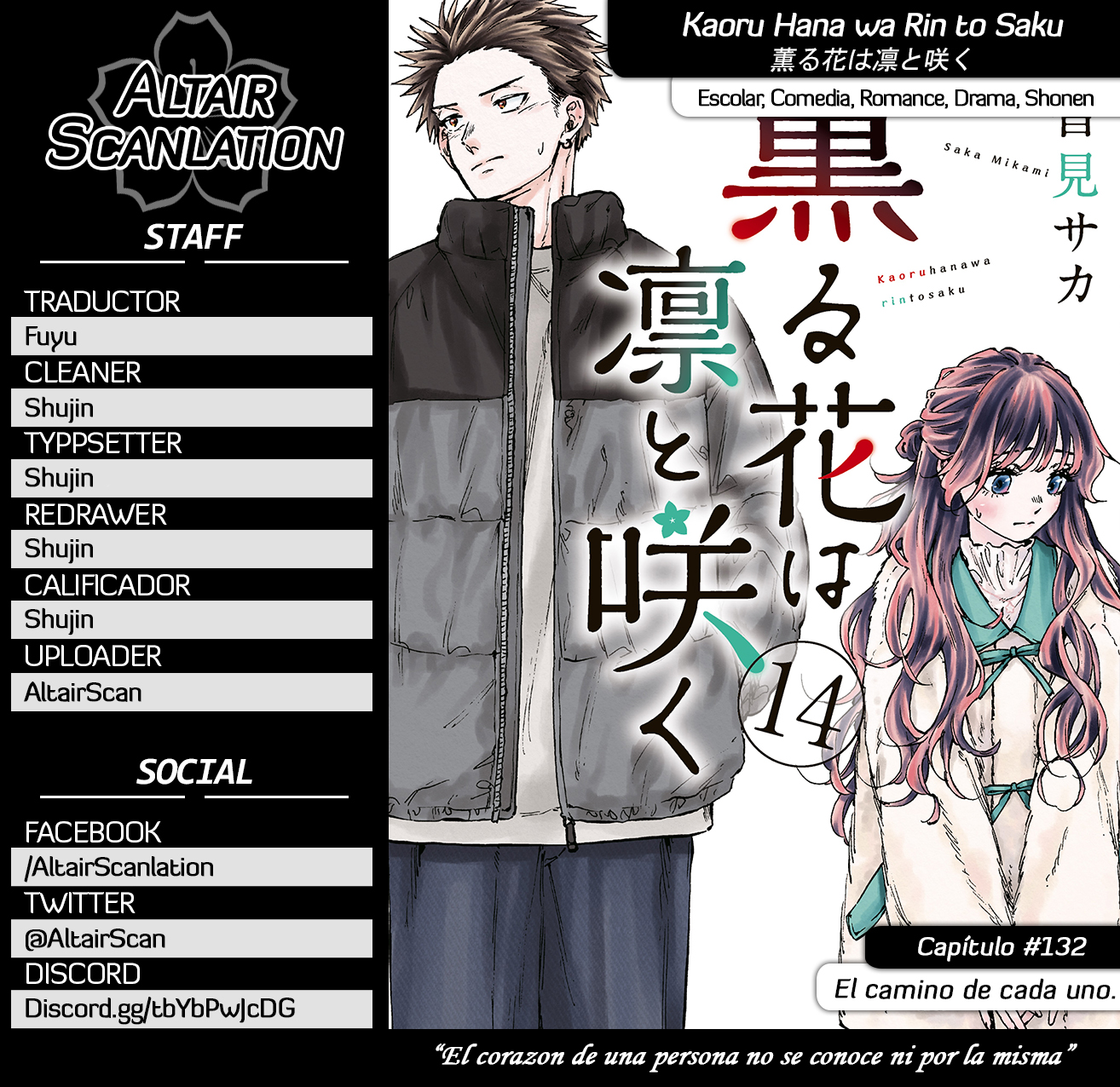 Read Kaoru Hana Wa Rin To Saku ES Manga Online