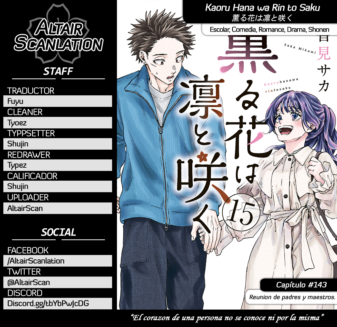 Read Kaoru Hana Wa Rin To Saku ES Manga Online