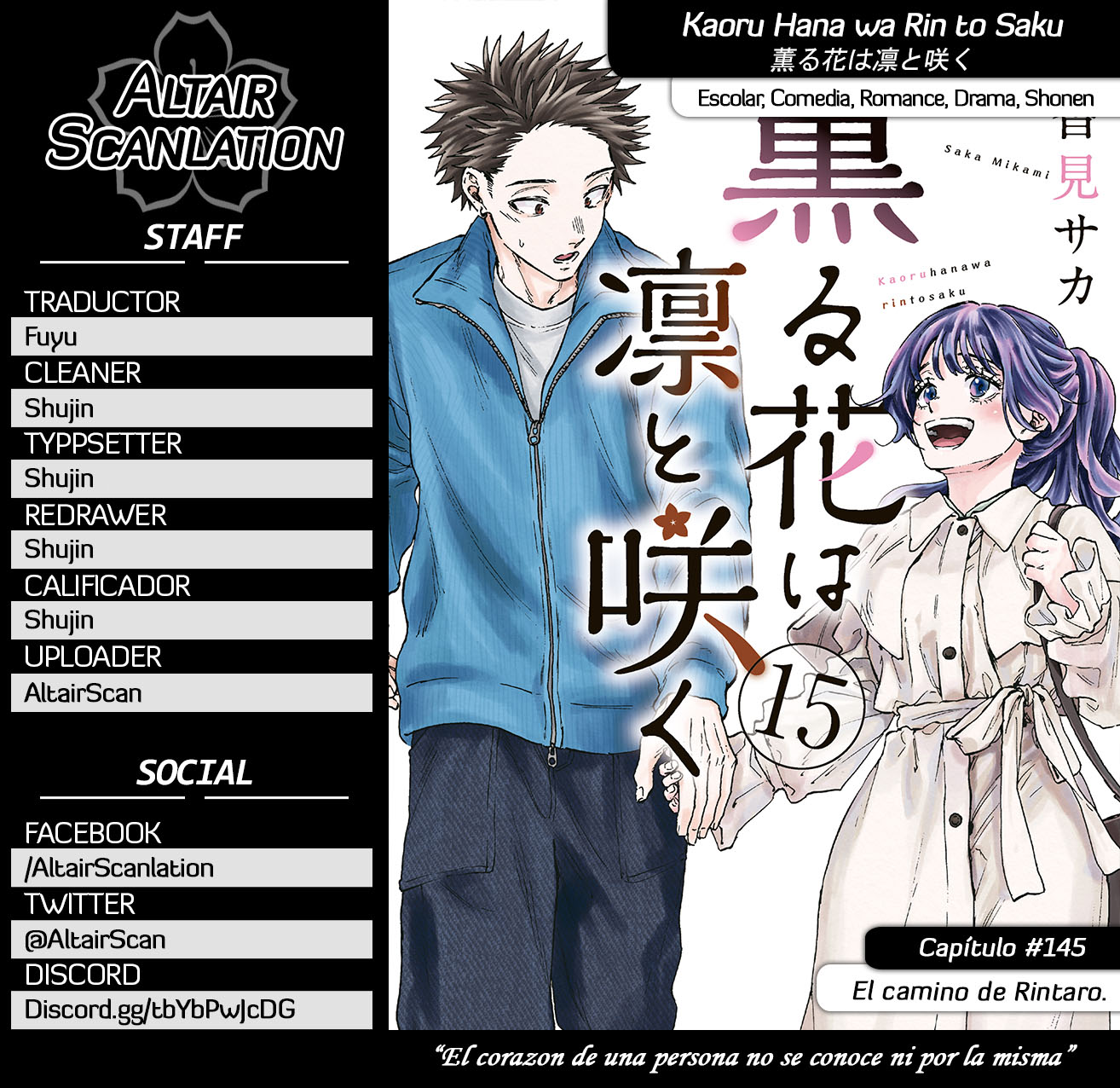 Read Kaoru Hana Wa Rin To Saku ES Manga Online