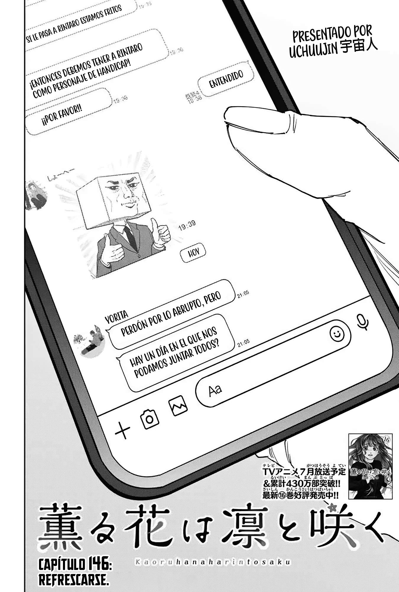 Read Kaoru Hana Wa Rin To Saku ES Manga Online