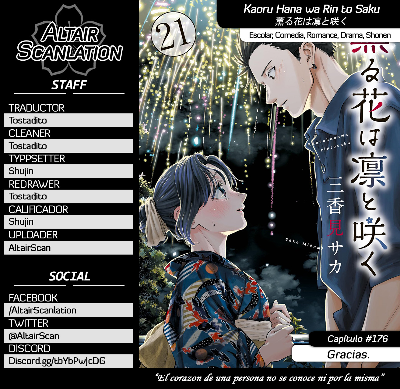 Read Kaoru Hana Wa Rin To Saku ES Manga Online
