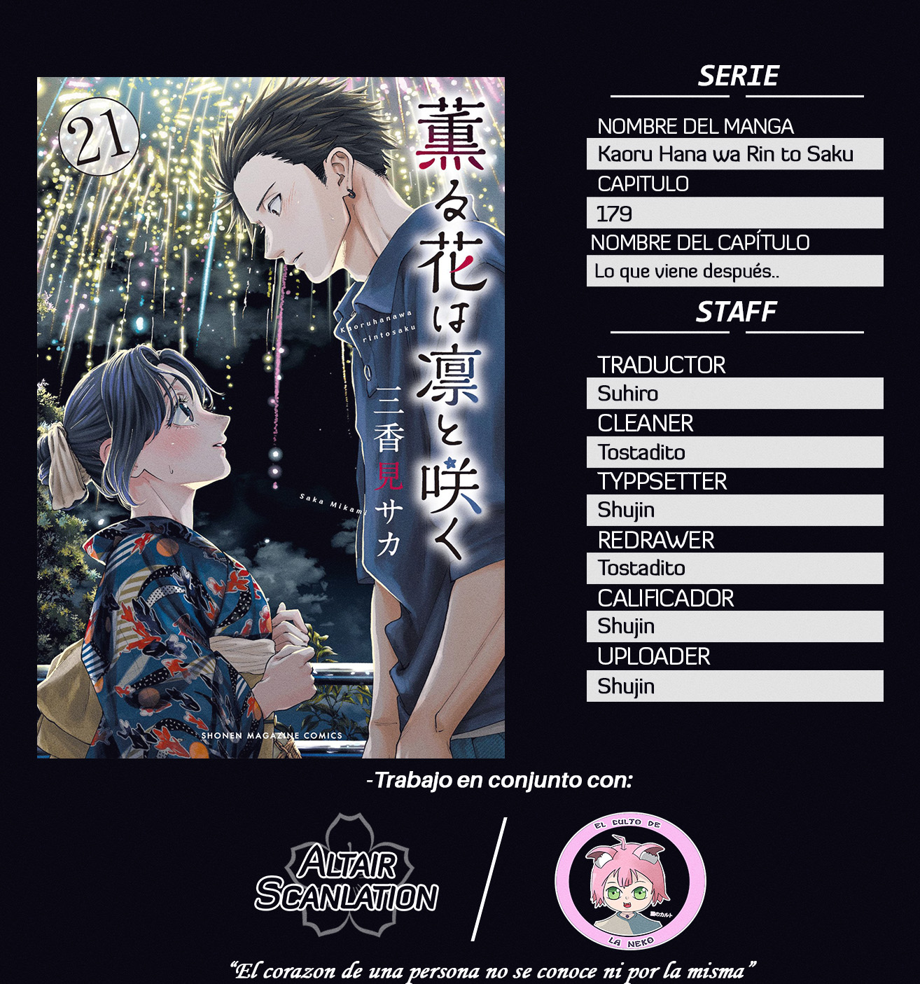 Read Kaoru Hana Wa Rin To Saku ES Manga Online