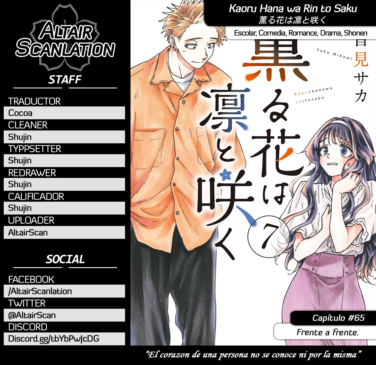 Read Kaoru Hana Wa Rin To Saku ES Manga Online