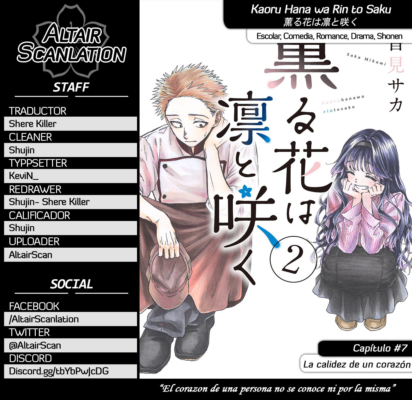 Read Kaoru Hana Wa Rin To Saku ES Manga Online