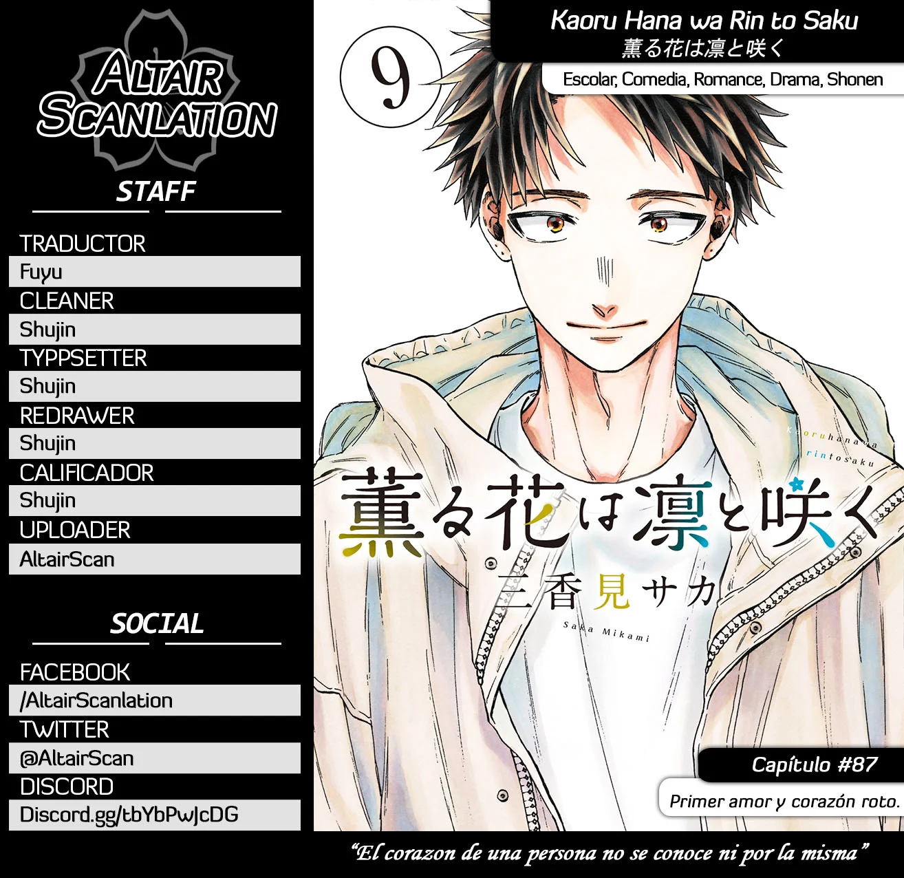 Read Kaoru Hana Wa Rin To Saku ES Manga Online