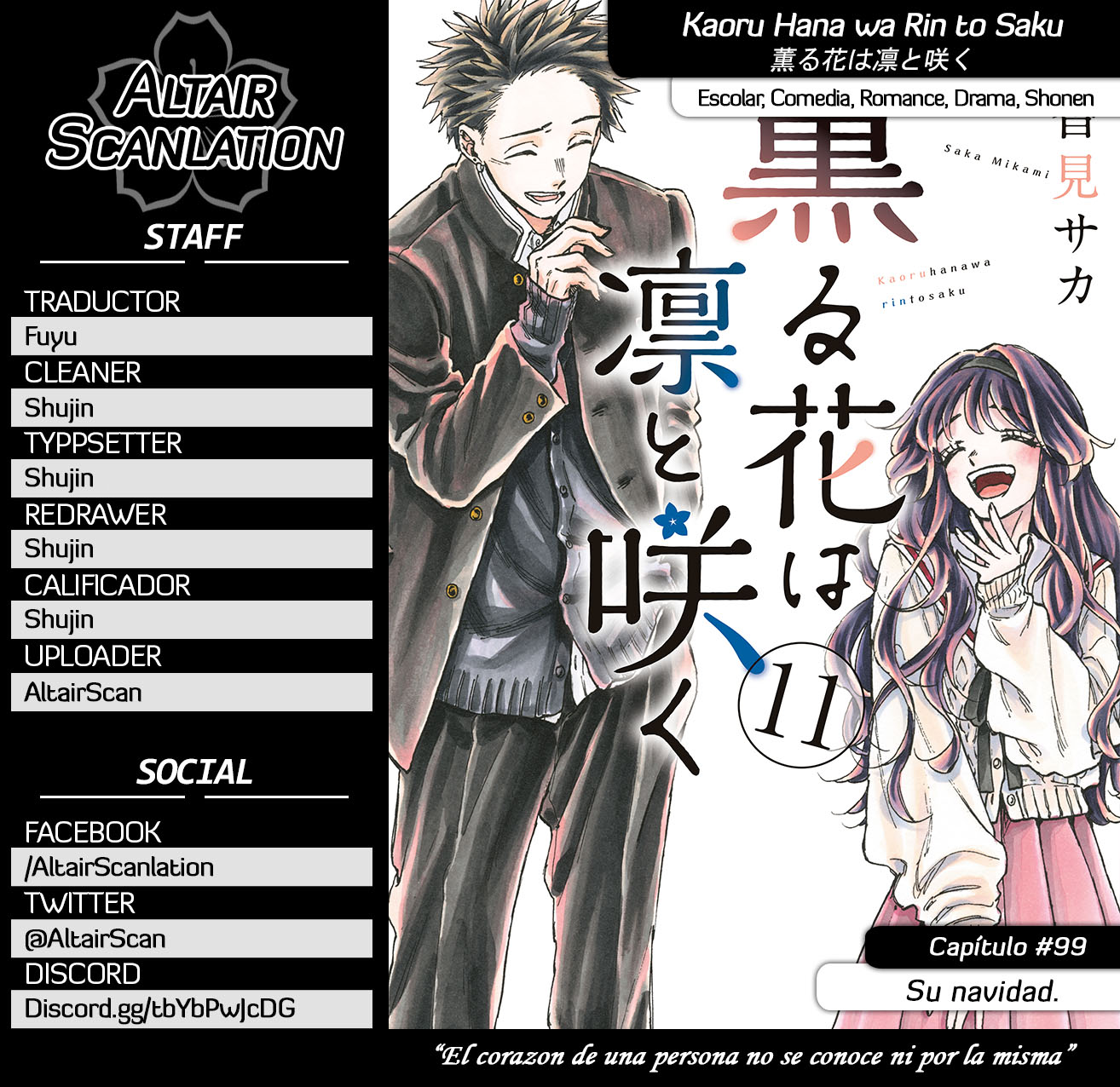Read Kaoru Hana Wa Rin To Saku ES Manga Online