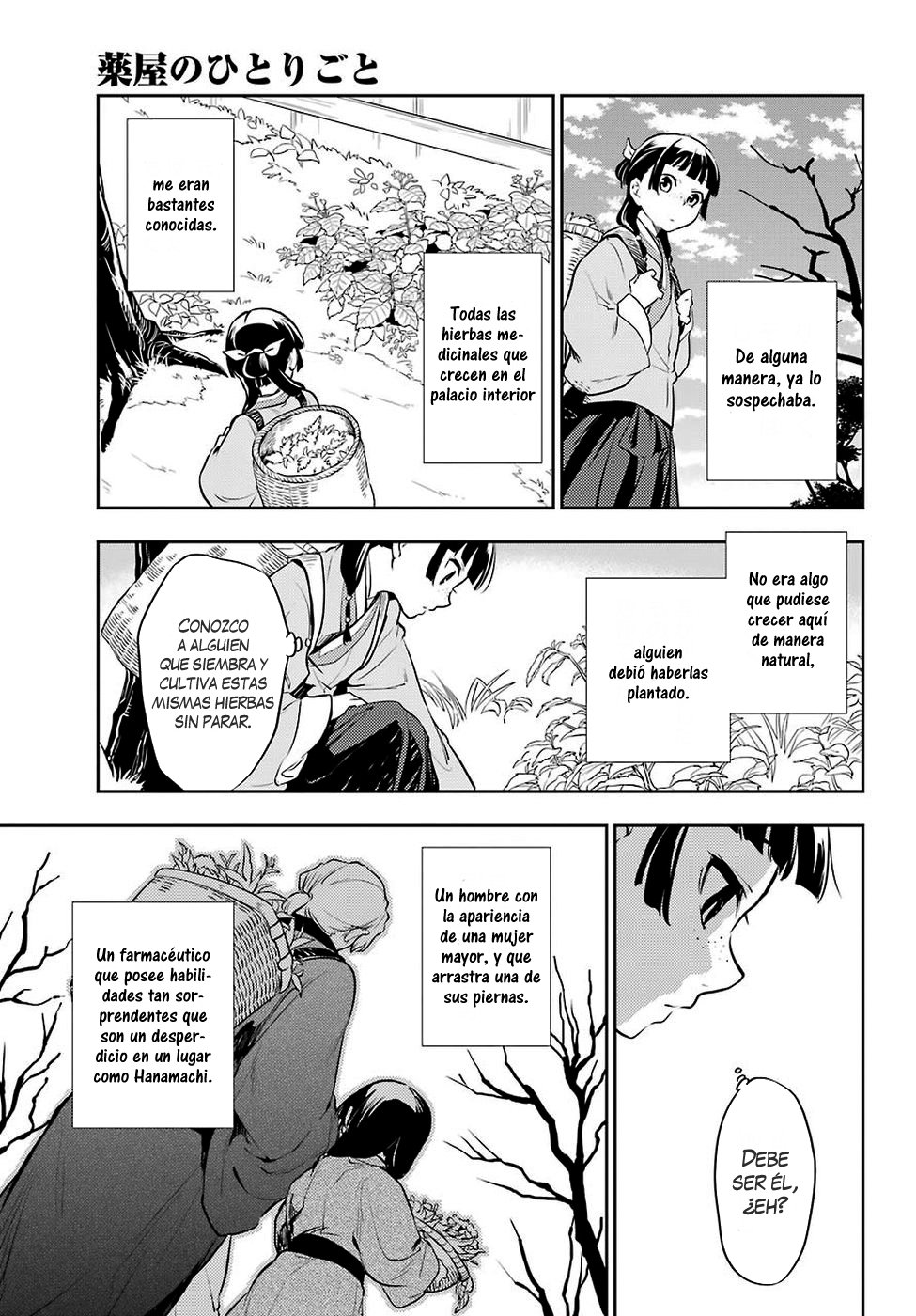 Read Kusuriya no Hitorigoto ES Manga Online