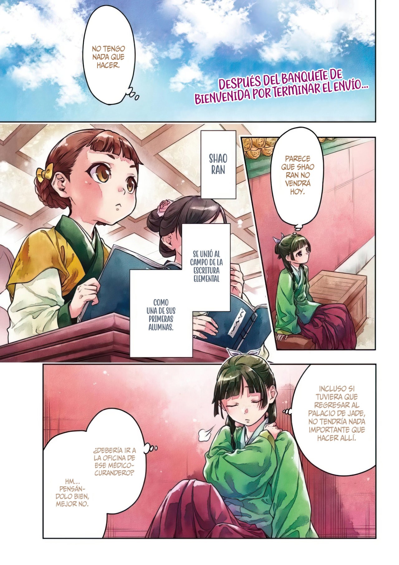 Read Kusuriya no Hitorigoto ES Manga Online