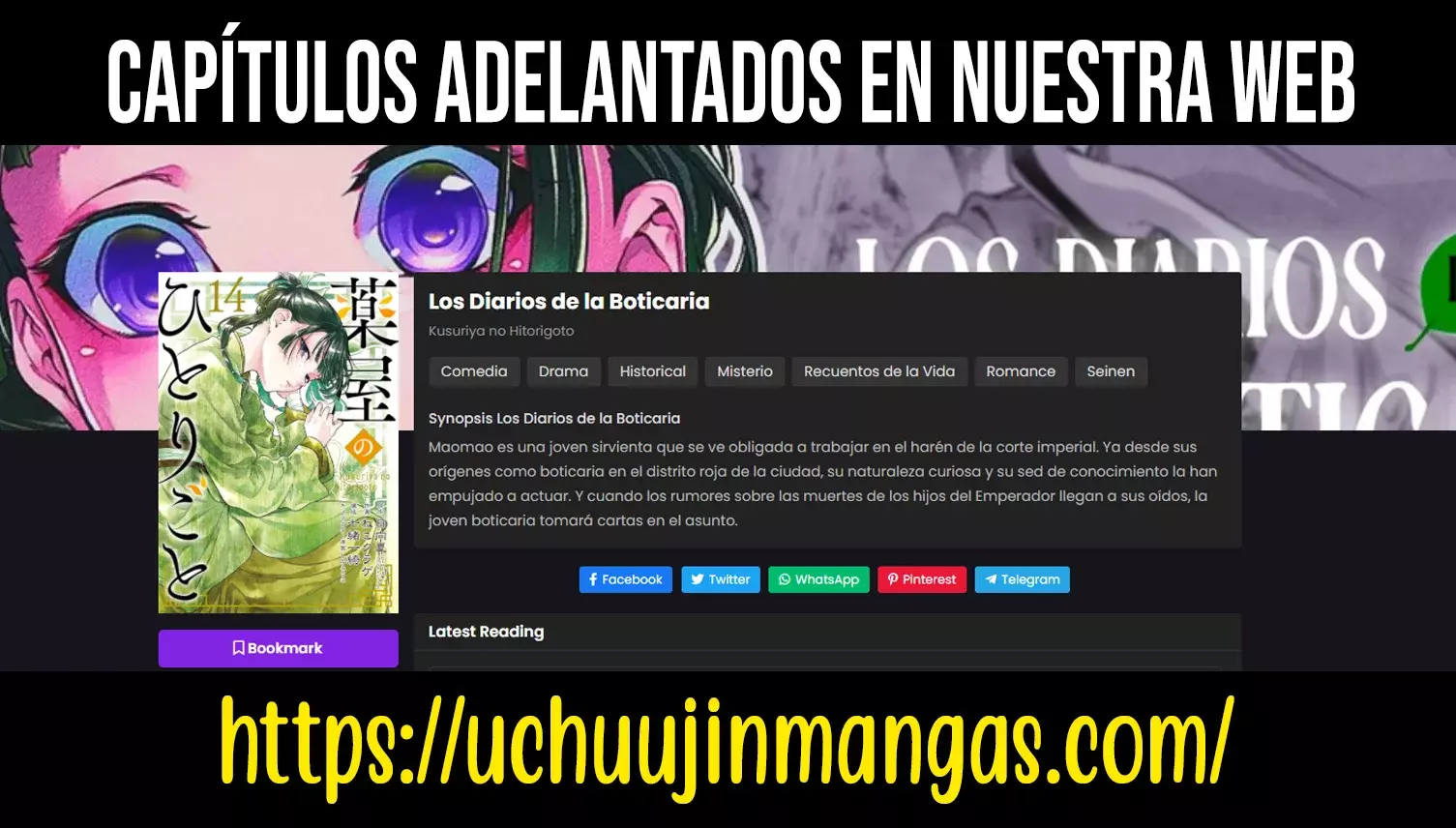 Read Kusuriya no Hitorigoto ES Manga Online
