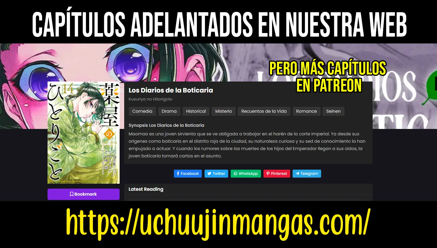 Read Kusuriya no Hitorigoto ES Manga Online