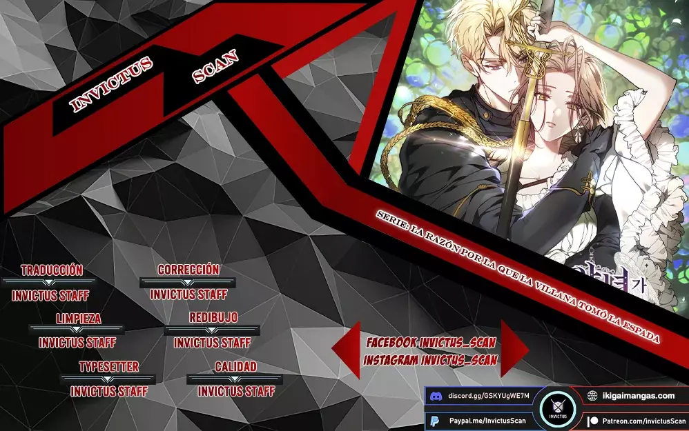 Read La razón por la que la villana tomó la espada ES Manga Online