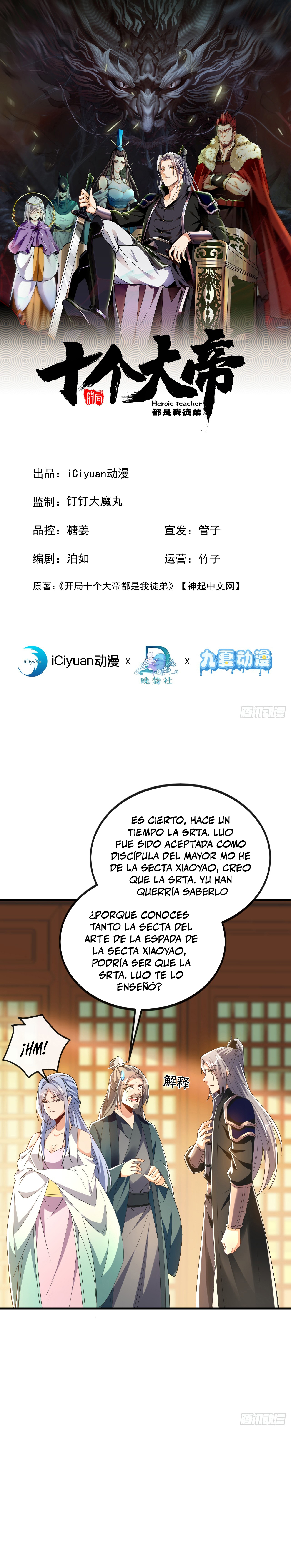 Read Los Diez Grandes Emperadores Son Mis Discípulos ES Manga Online