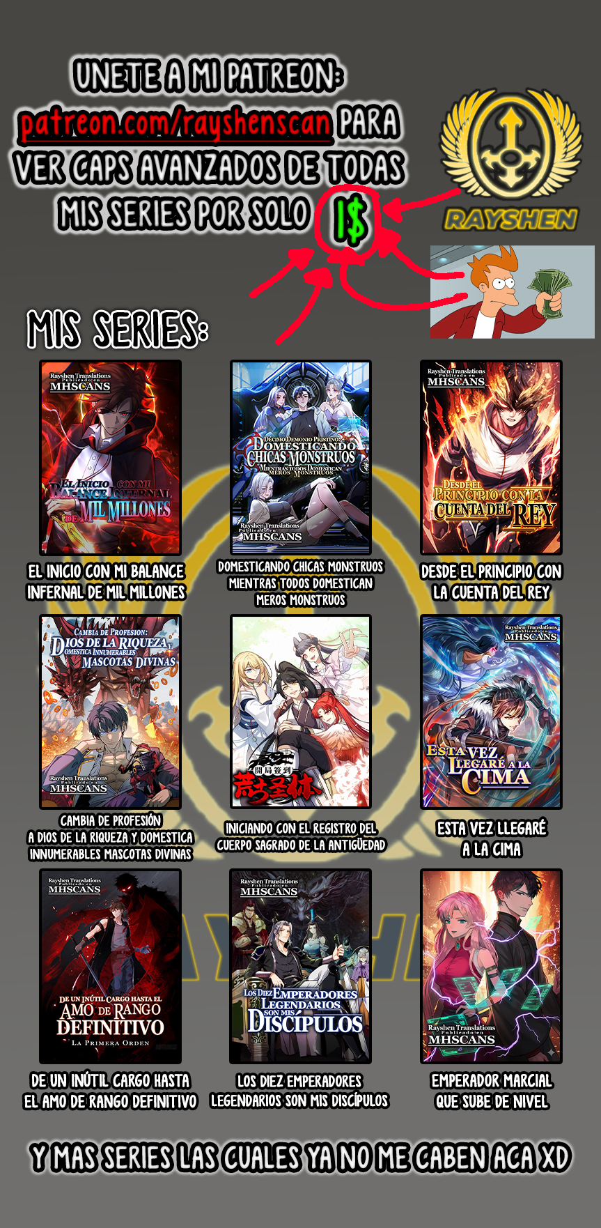 Read Los Diez Grandes Emperadores Son Mis Discípulos ES Manga Online