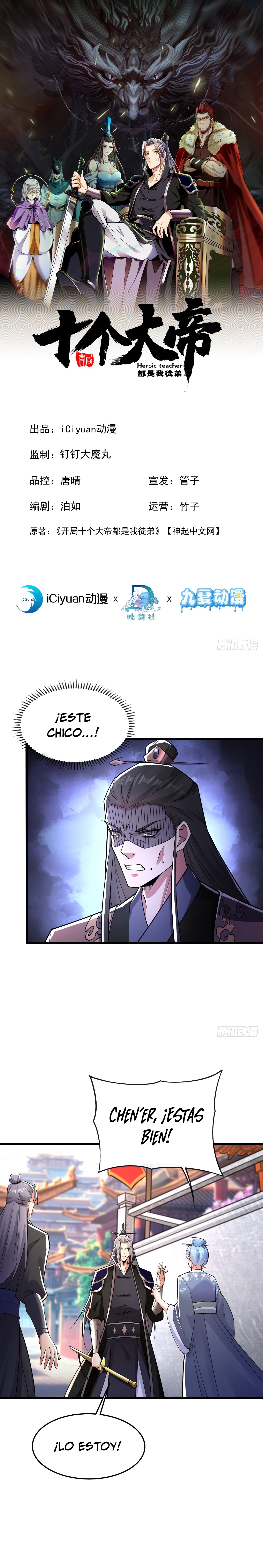 Read Los Diez Grandes Emperadores Son Mis Discípulos ES Manga Online