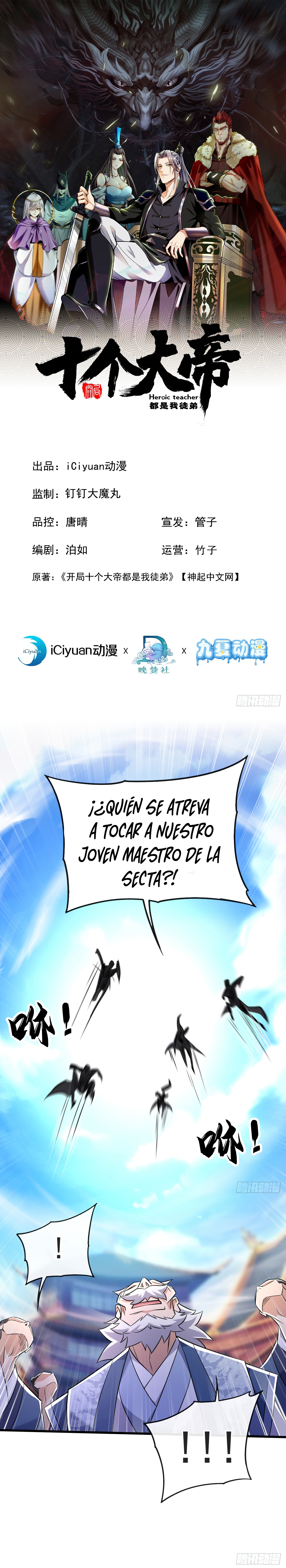 Read Los Diez Grandes Emperadores Son Mis Discípulos ES Manga Online