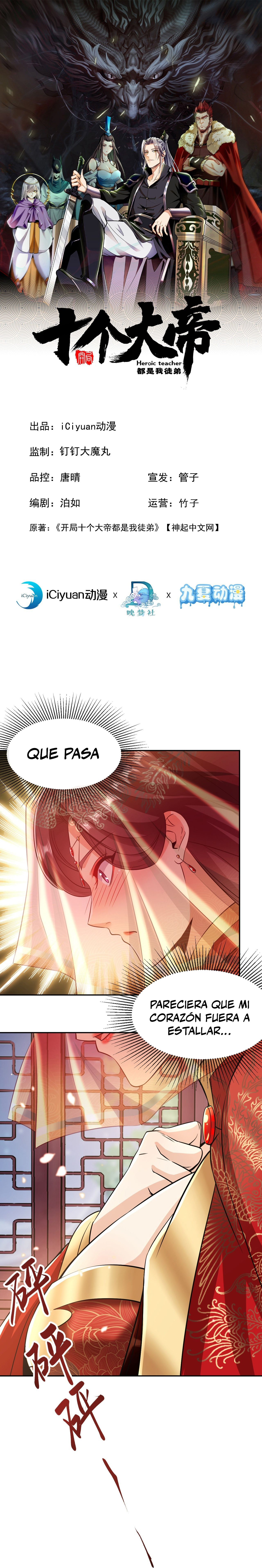 Read Los Diez Grandes Emperadores Son Mis Discípulos ES Manga Online