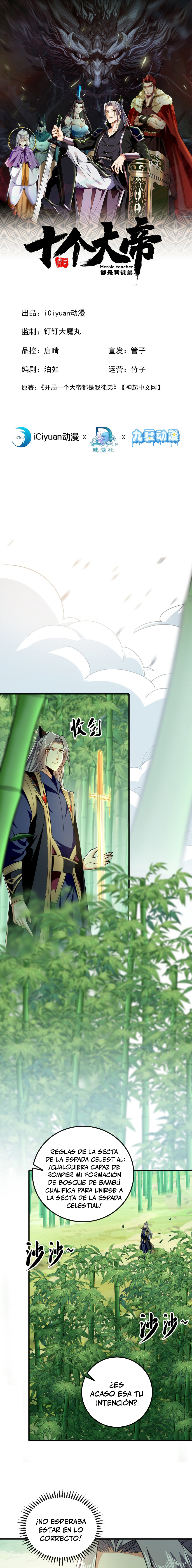 Read Los Diez Grandes Emperadores Son Mis Discípulos ES Manga Online