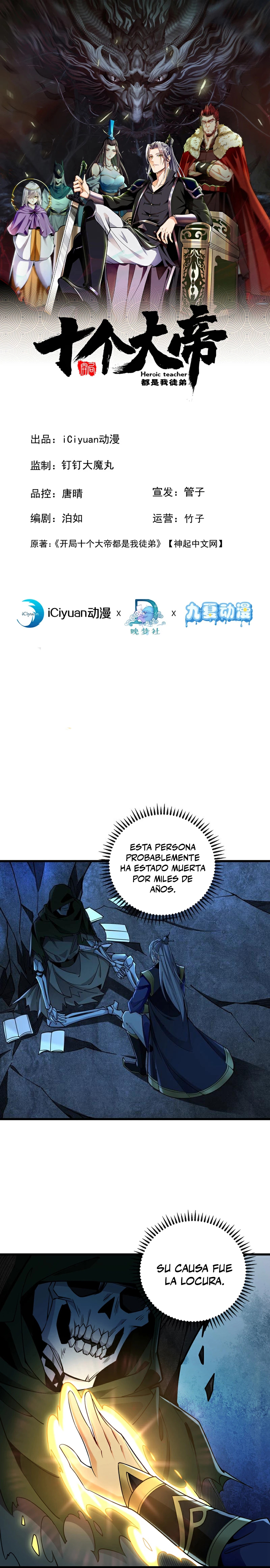 Read Los Diez Grandes Emperadores Son Mis Discípulos ES Manga Online
