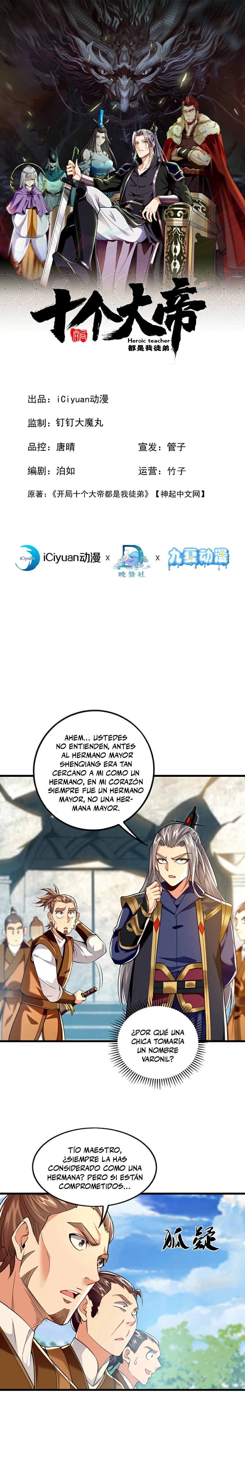 Read Los Diez Grandes Emperadores Son Mis Discípulos ES Manga Online