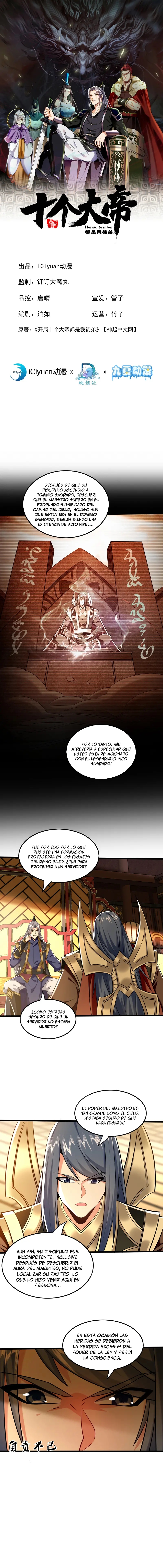Read Los Diez Grandes Emperadores Son Mis Discípulos ES Manga Online