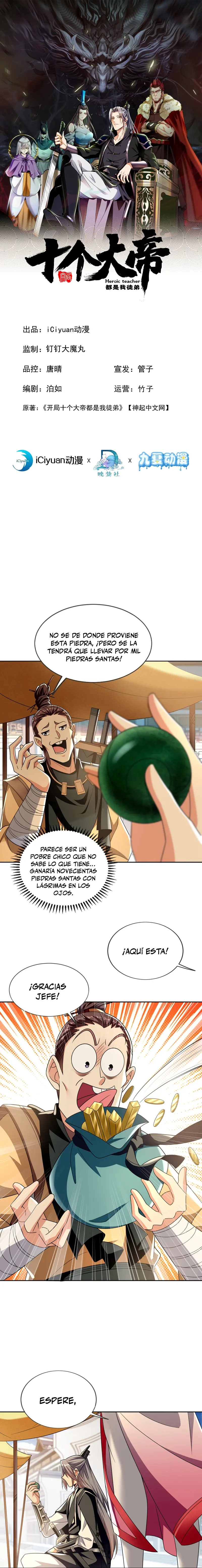 Read Los Diez Grandes Emperadores Son Mis Discípulos ES Manga Online