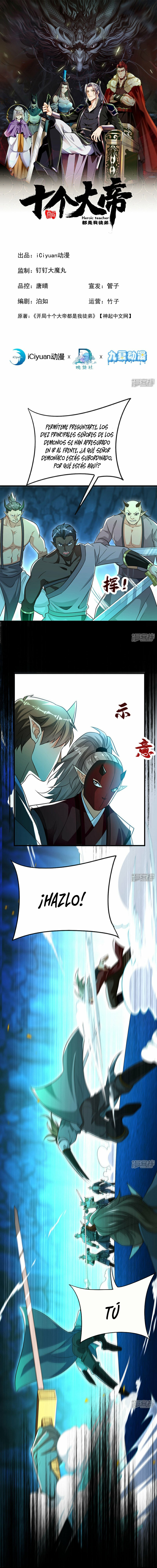 Read Los Diez Grandes Emperadores Son Mis Discípulos ES Manga Online