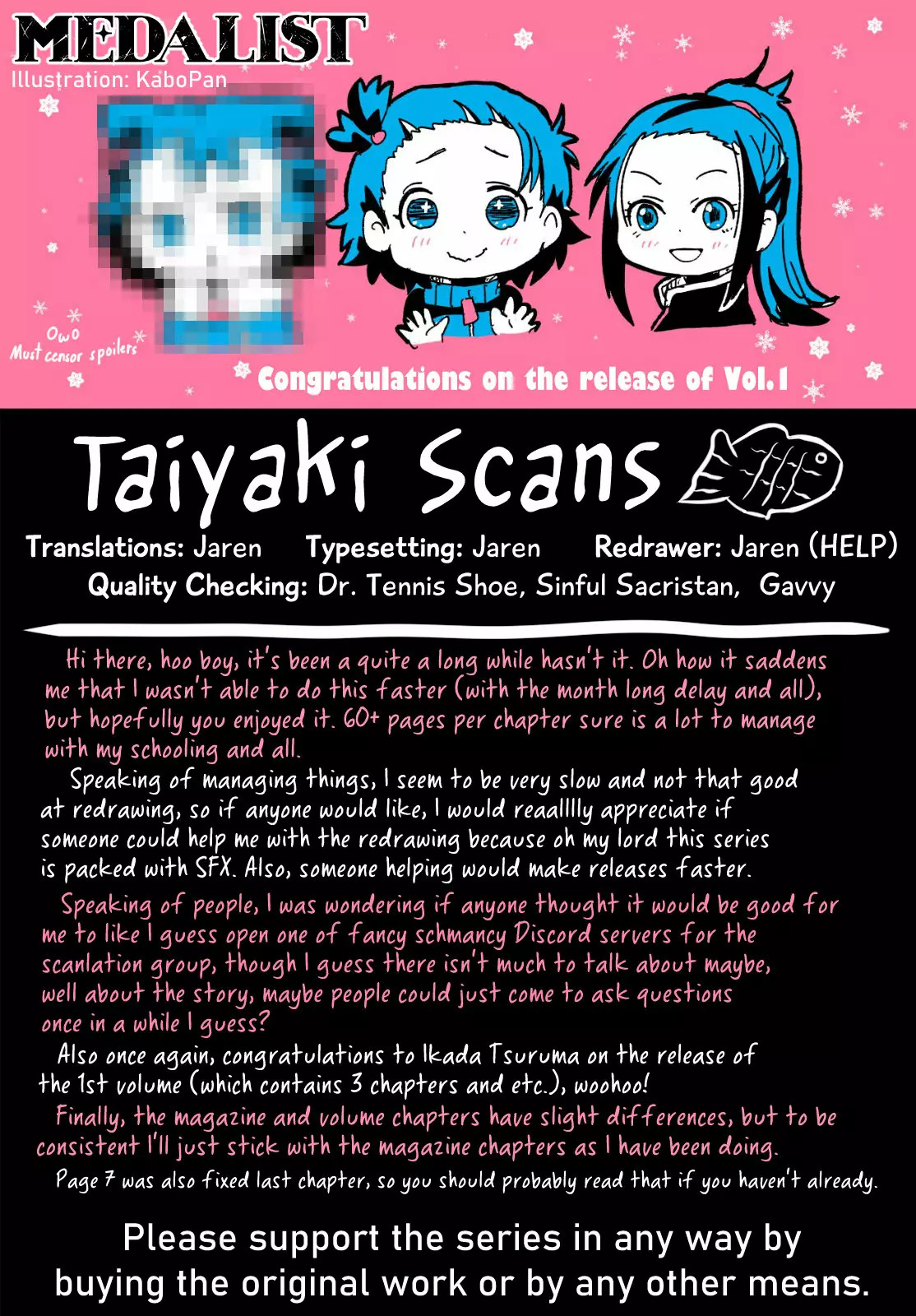 Read Medalist ES Manga Online