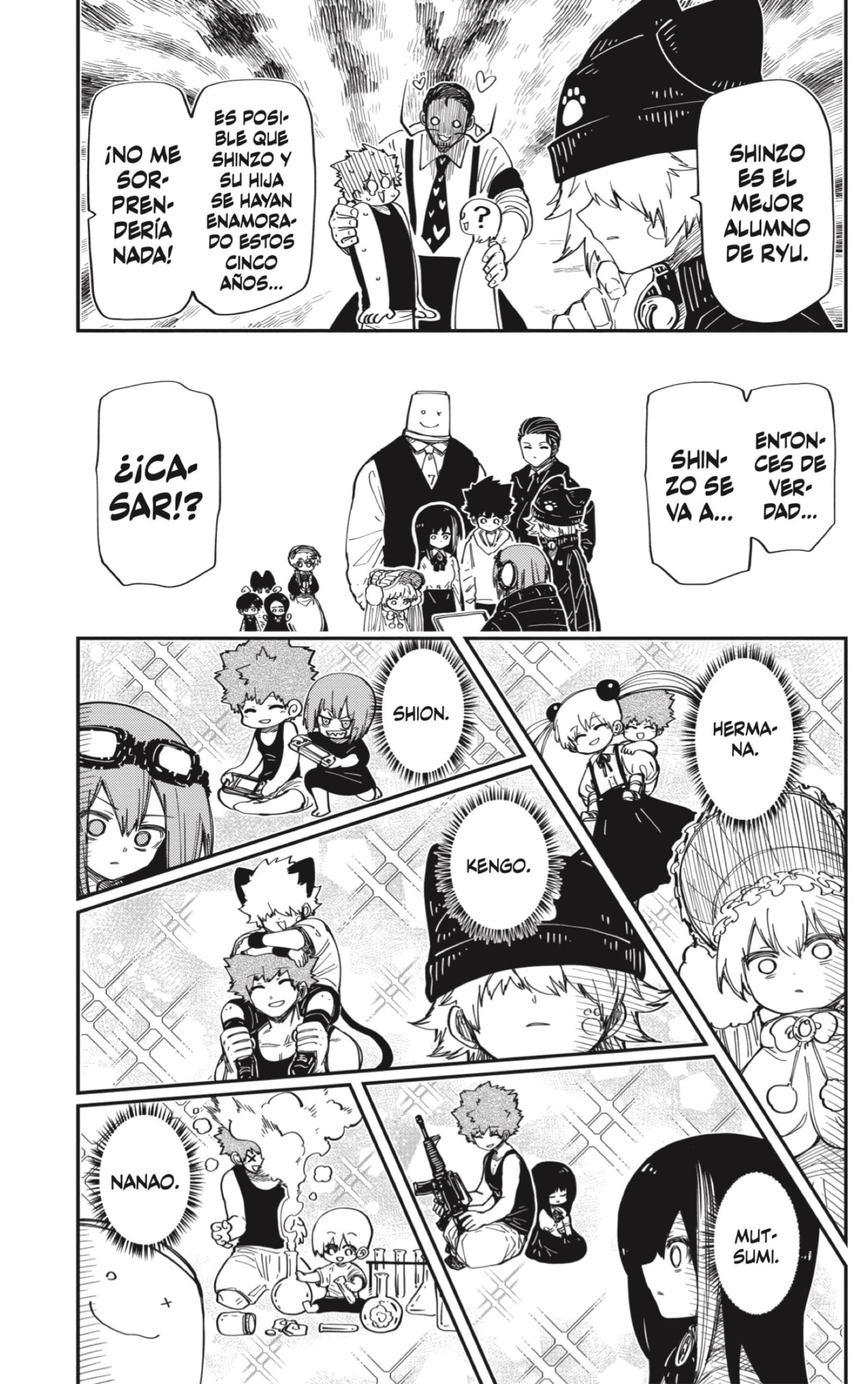 Read Mission_ Yozakura Family ES Manga Online