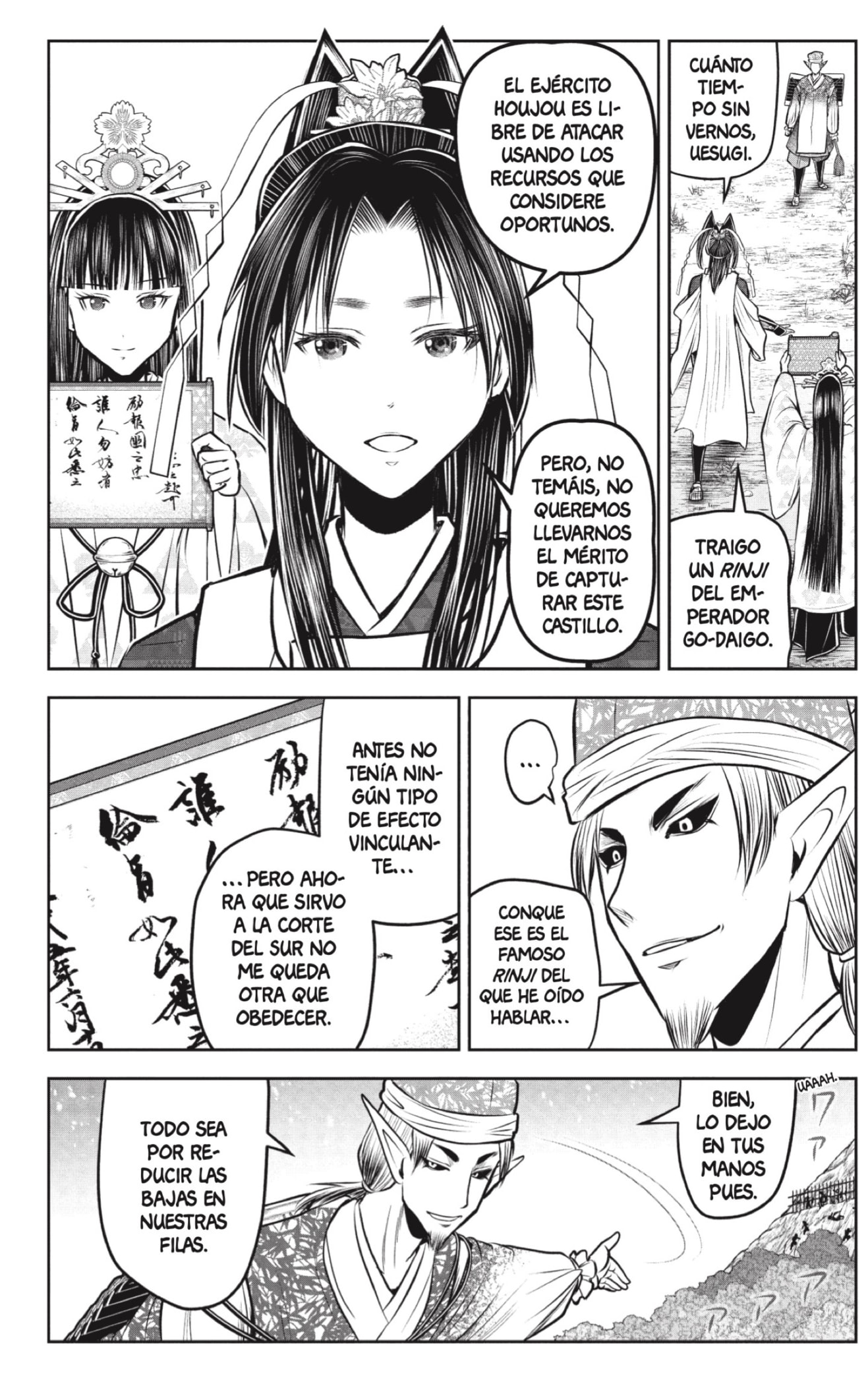 Read Nige Jōzu no Wakagimi ES Manga Online