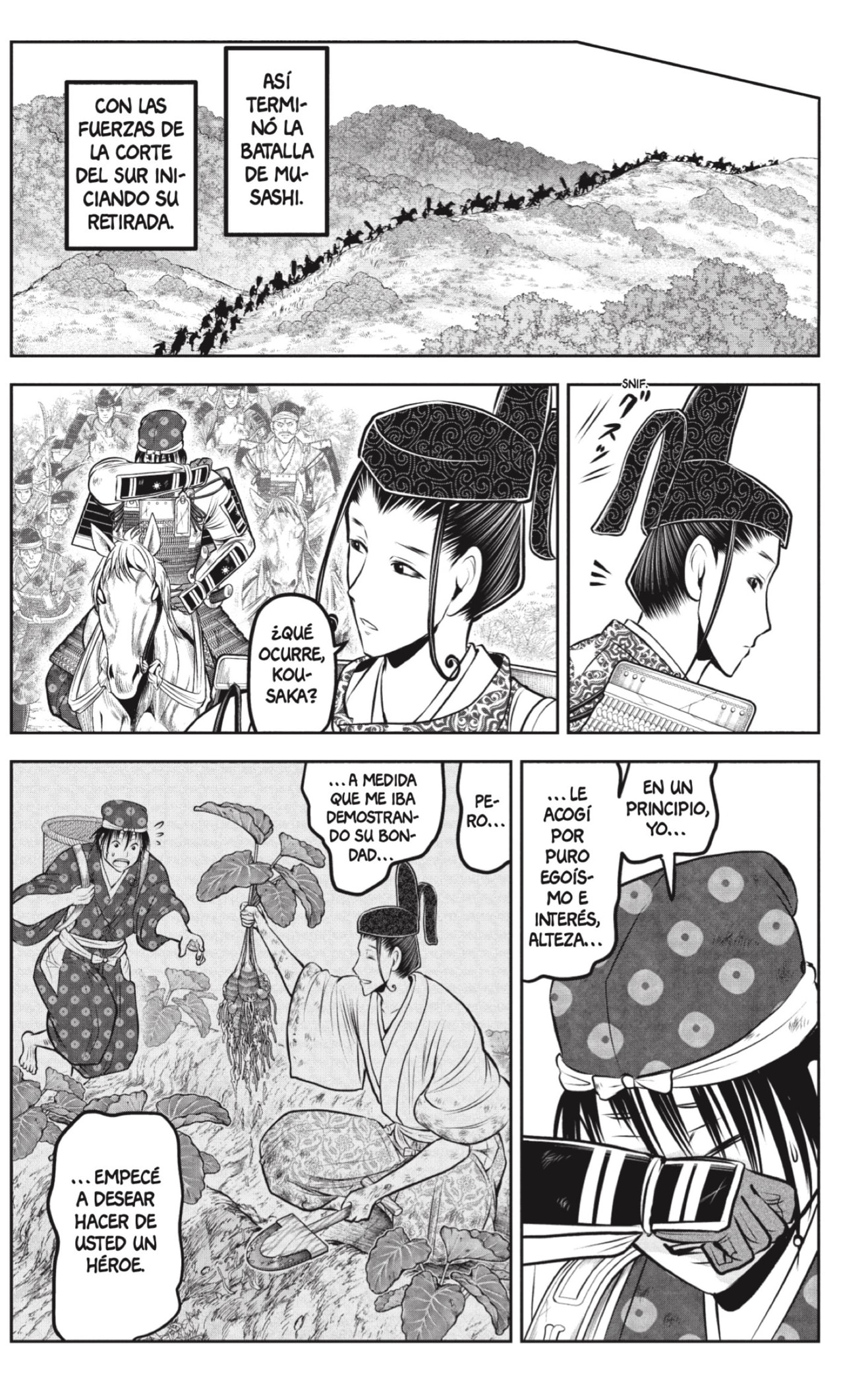 Read Nige Jōzu no Wakagimi ES Manga Online