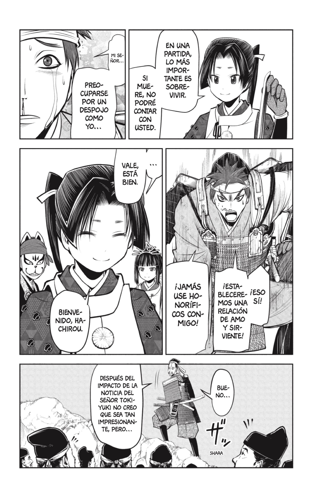 Read Nige Jōzu no Wakagimi ES Manga Online