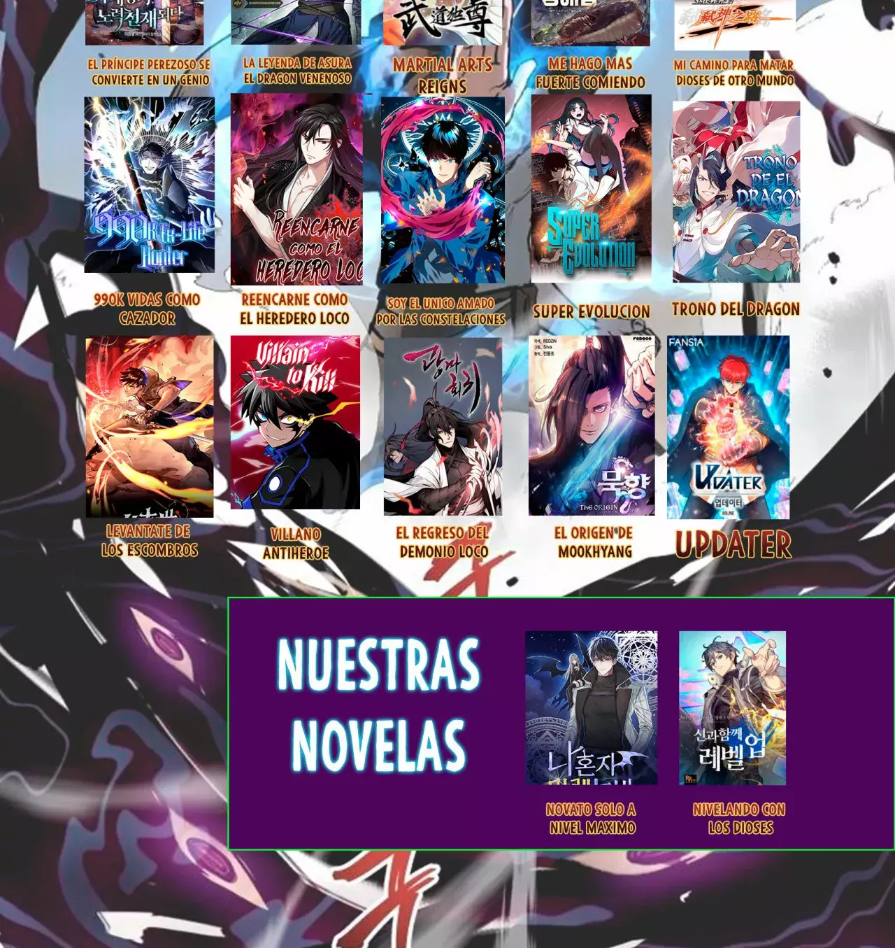 Read Novato Solo a Nivel Máximo ES Manga Online