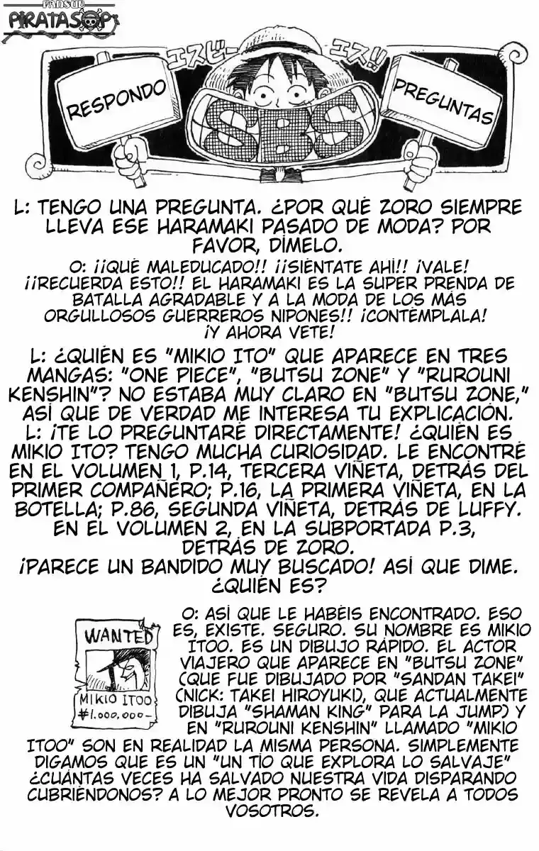 Read One Piece ES Manga Online
