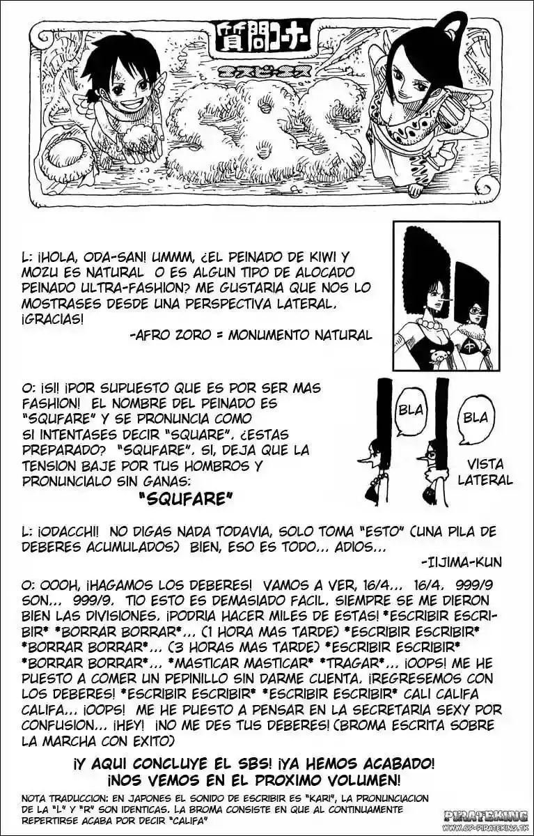 Read One Piece ES Manga Online