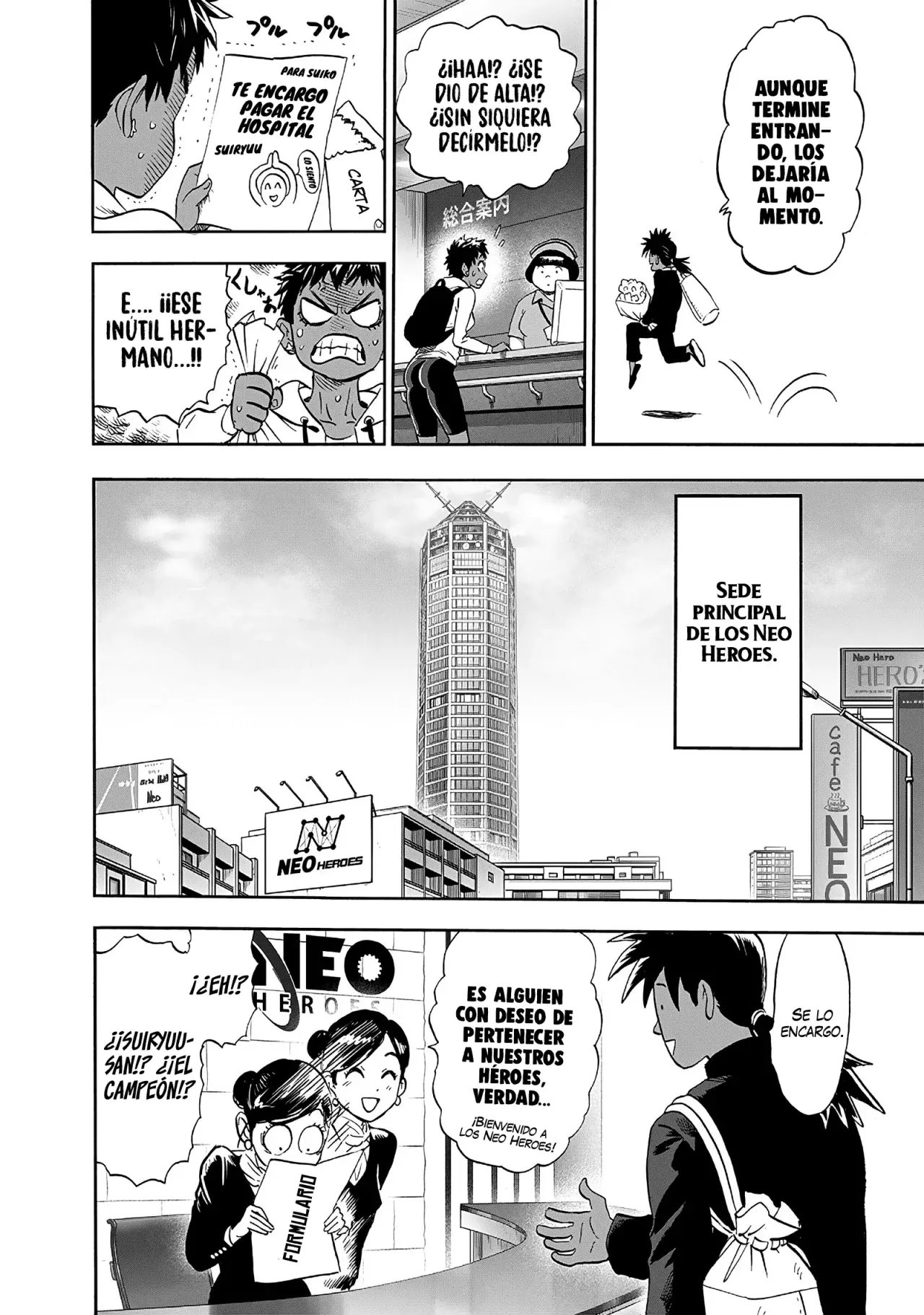 Read One Punch-Man ES Manga Online